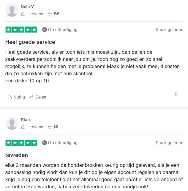 buddybites ervaringen