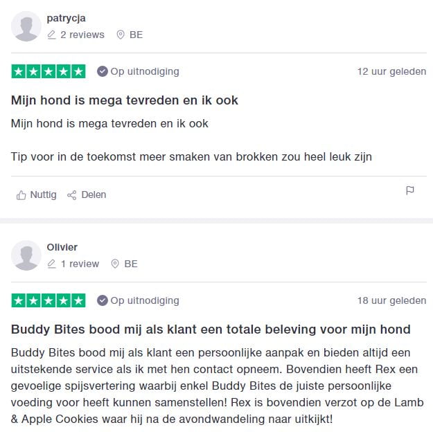 buddybites reviews