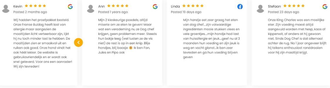 dog chef reviews